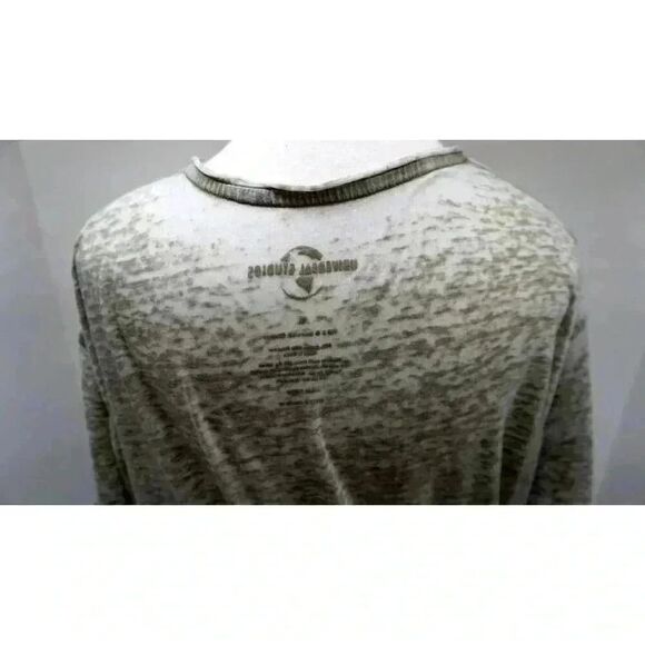 Universal Studios Sheer Graphic Tee - Grayish Green/Size L - Picture 9 of 15